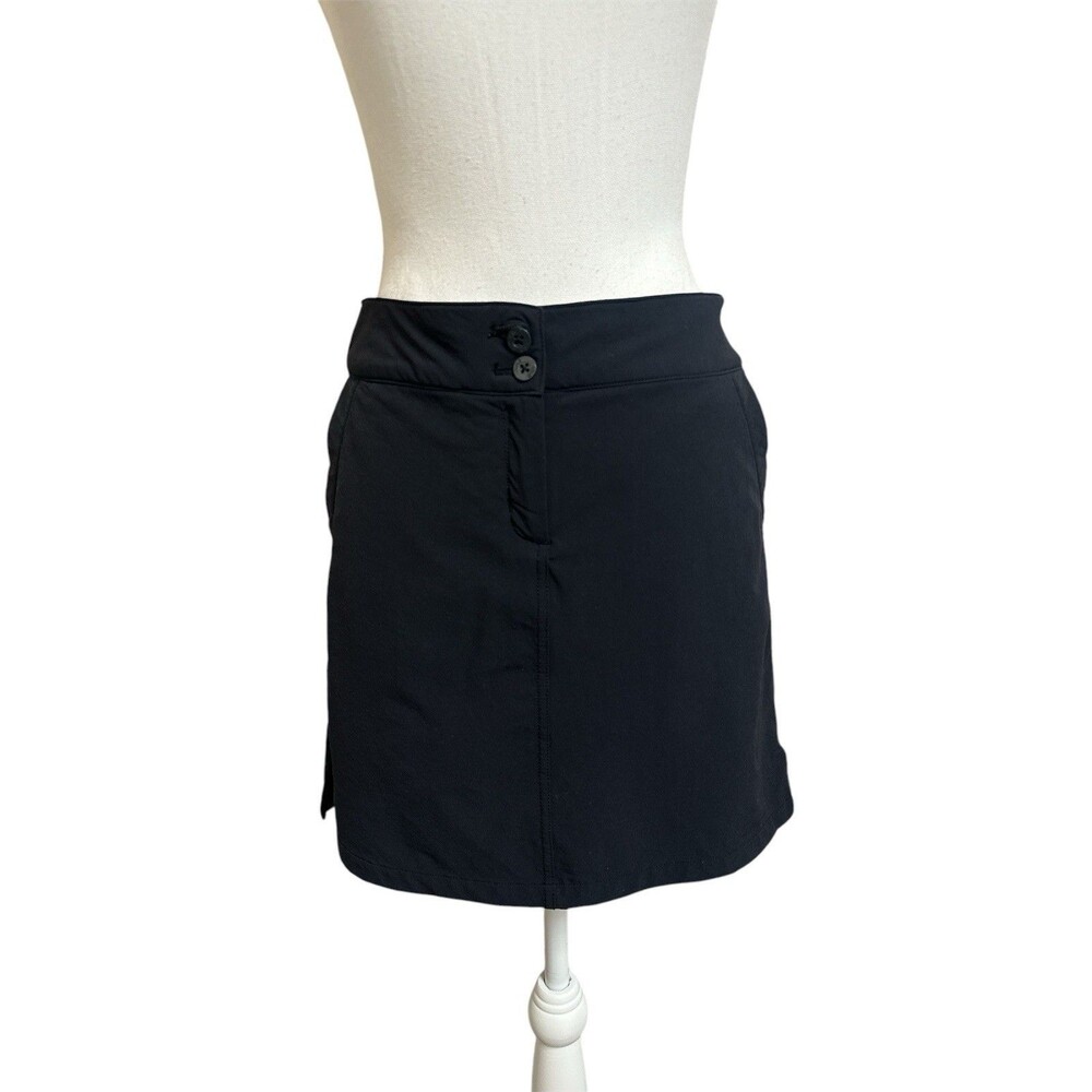 Lole Women's 6 Black Skort Tennis Hiking Pickleball Golf